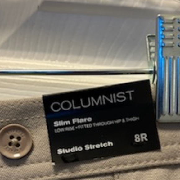 Express Columnist Slim Flare Pants - Size 8R (NWT) - Picture 3 of 6